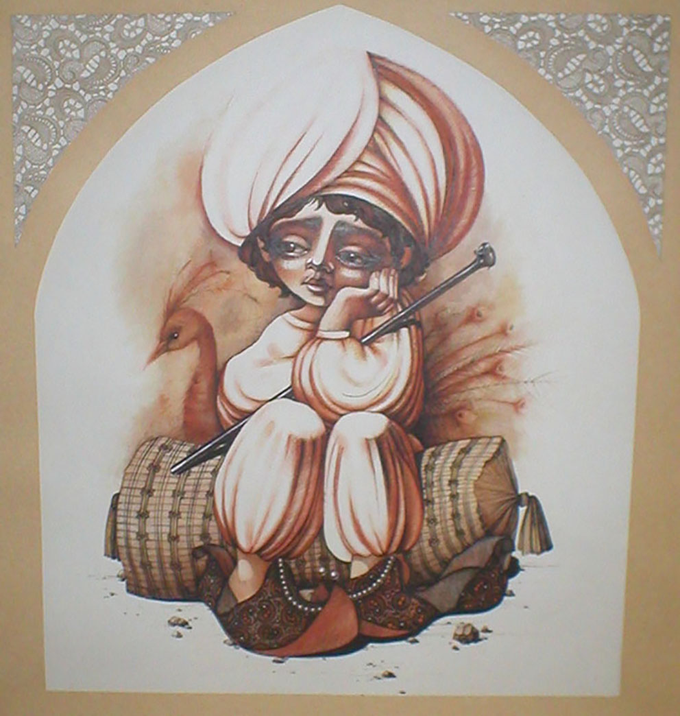 «Маленький Мук». 1991. Папір, акварель